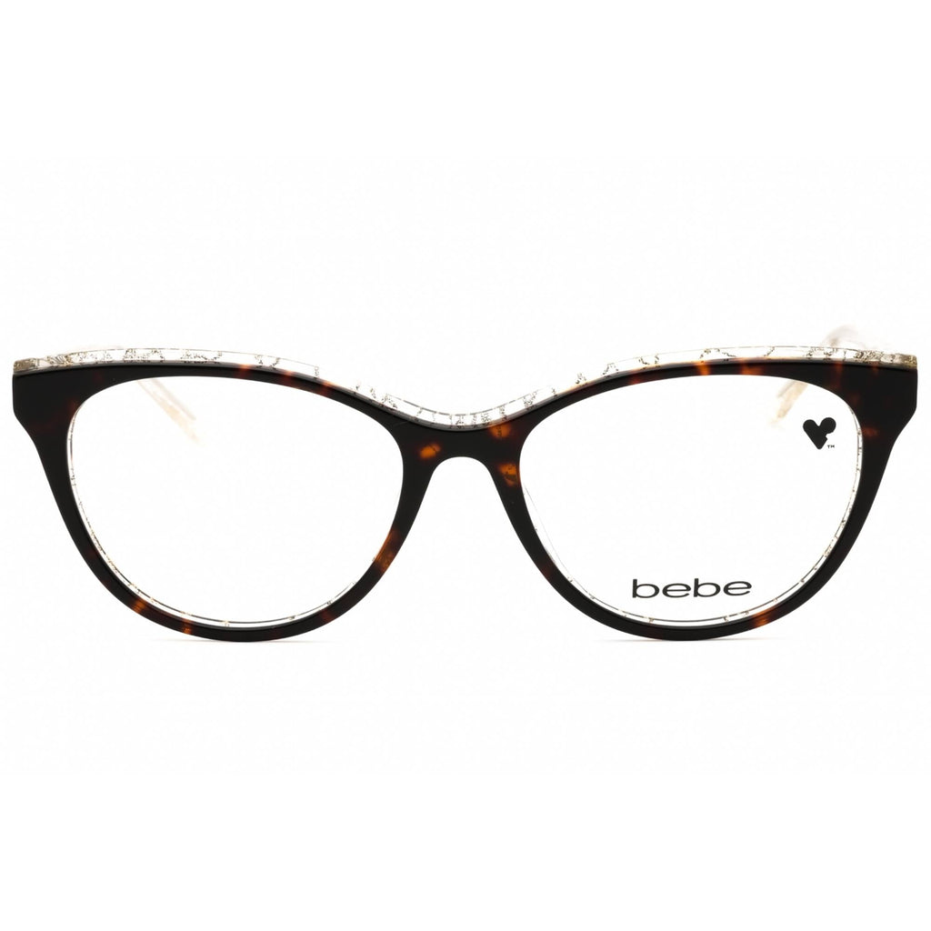 Bebe Women's Eyeglasses - Tortoise Acetate Cat Eye Shape Full Rim Frame | BB5189 240