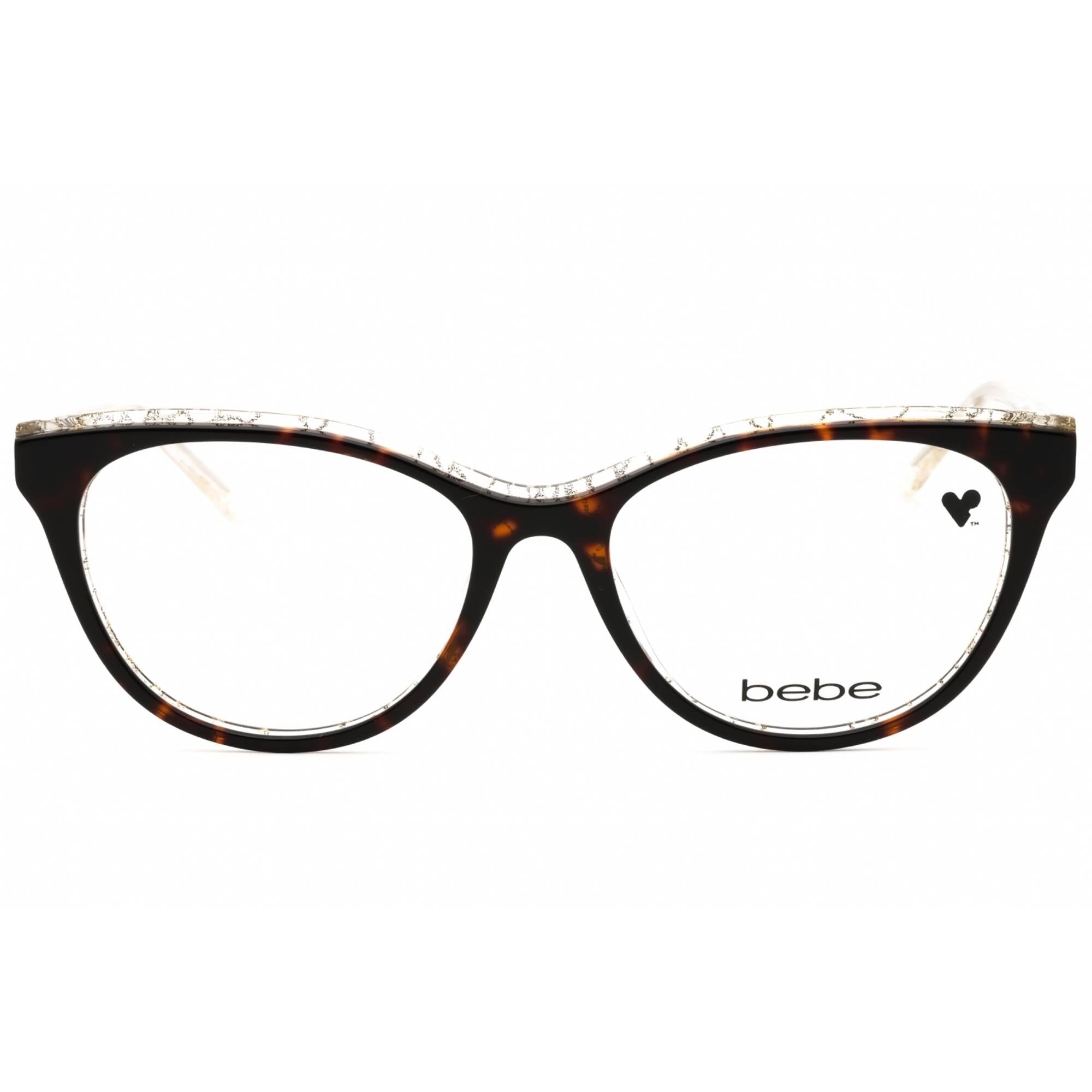 Bebe Women's Eyeglasses - Tortoise Acetate Cat Eye Shape Full Rim Frame | BB5189 240