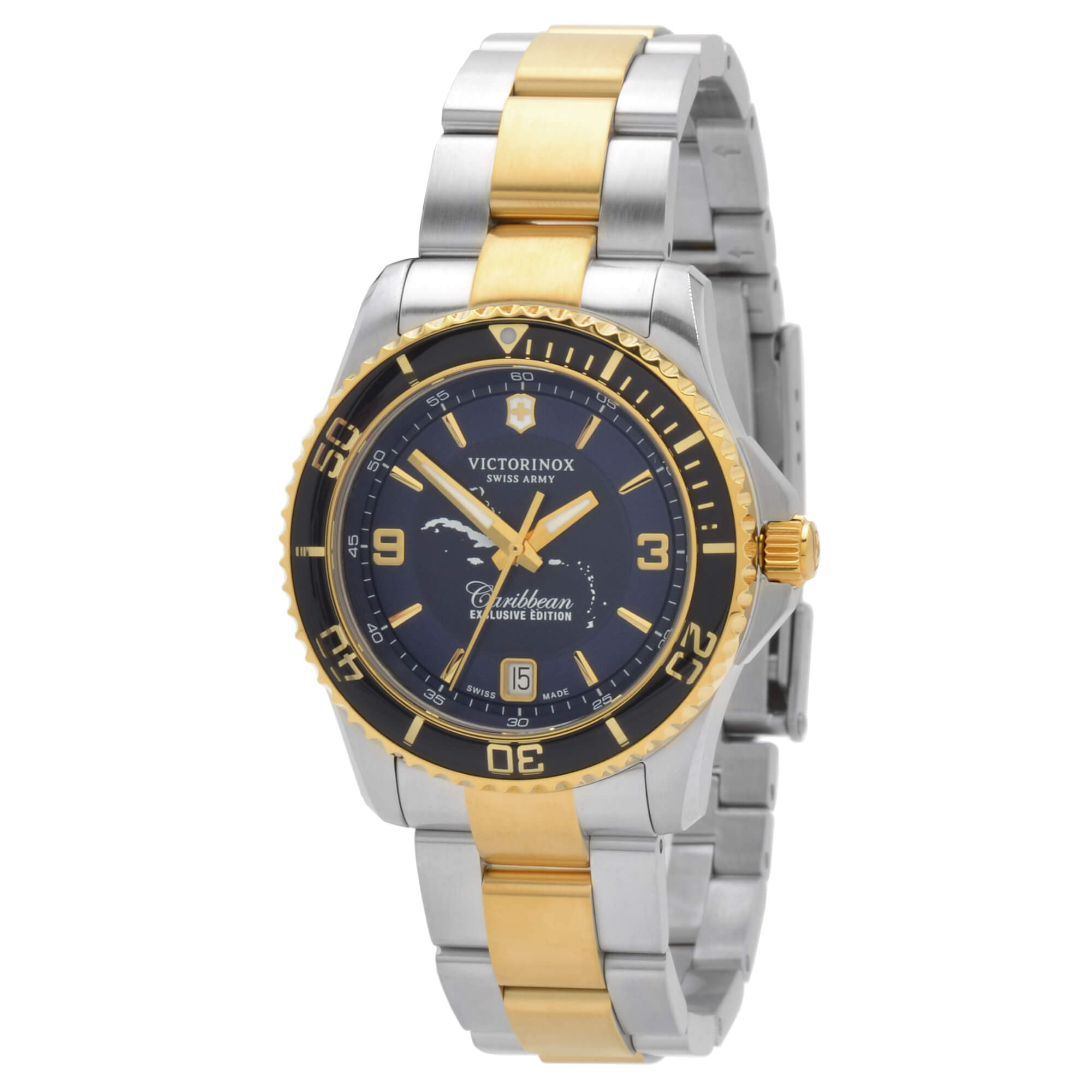 Victorinox Swiss Army Women's Watch - Maverick Caribbean Two Tone Bracelet | 249147