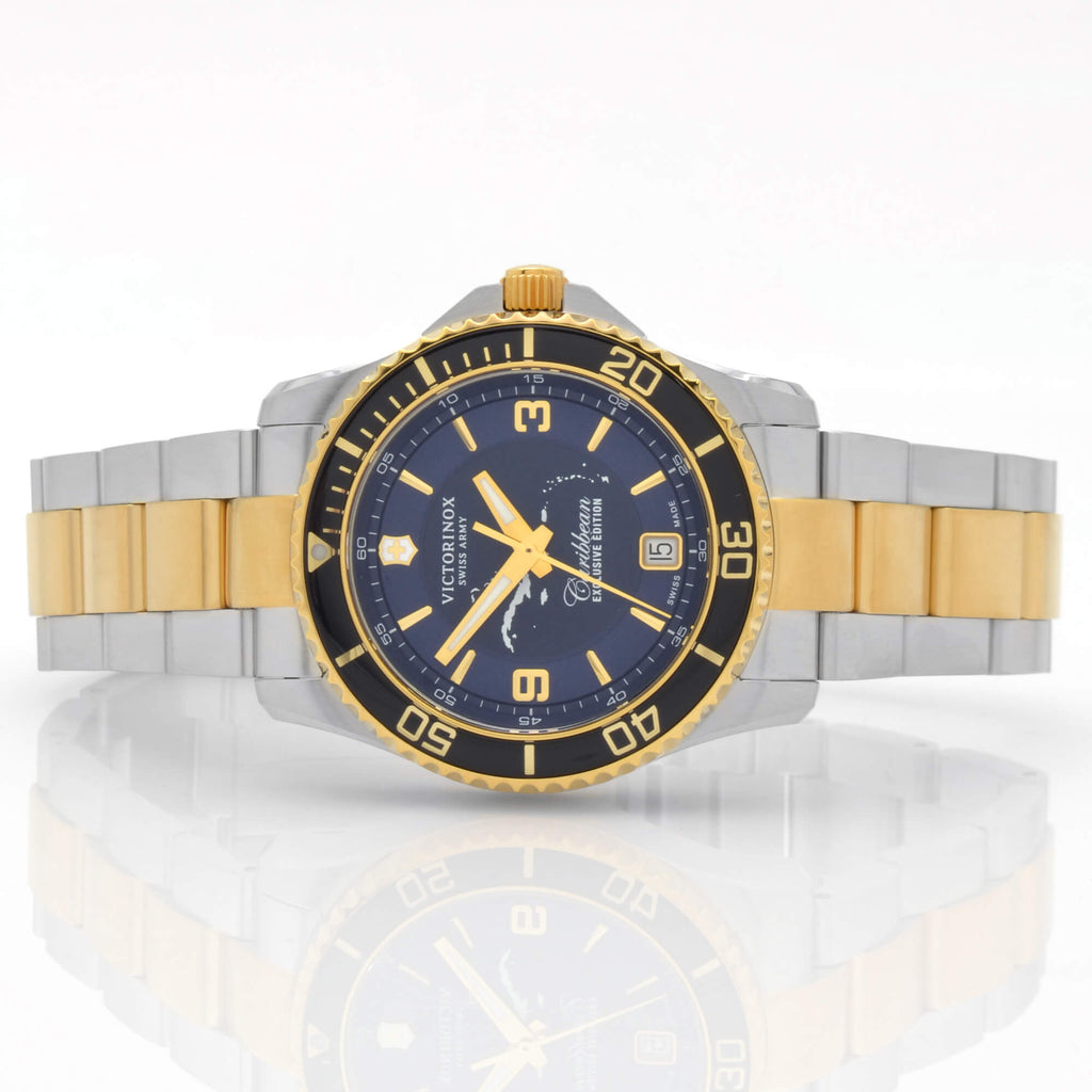 Victorinox Swiss Army Women's Watch - Maverick Caribbean Two Tone Bracelet | 249147