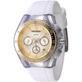 Technomarine Women's Watch - Cruise Chronograph Gold Tone Dial Strap | TM-116002