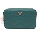 Chopard Women's Chain Bag - Happy Hearts Green Quilted Leather Mini | 95000-1100