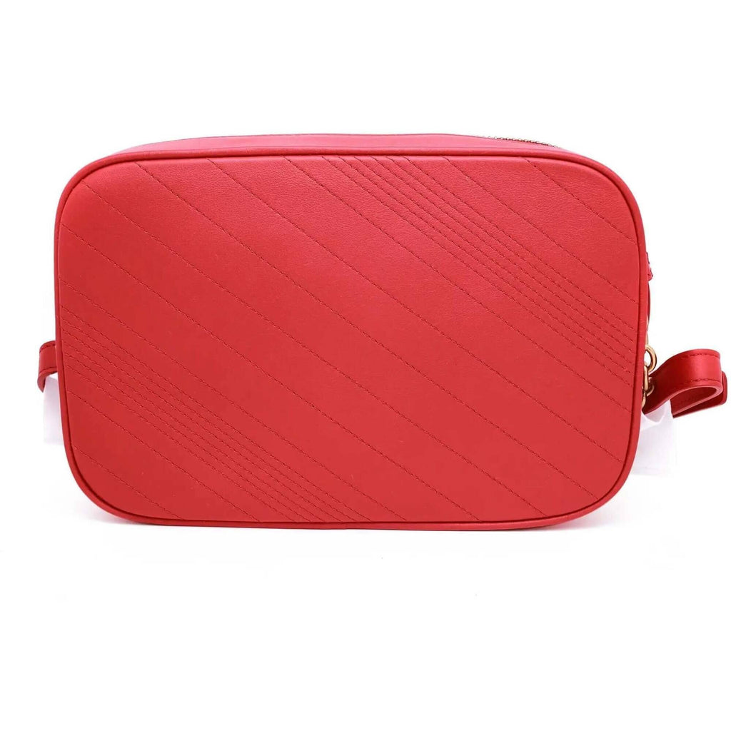 Chopard Women's Crossbody Bag - Happy Sport Red Leather Mini Camera | 95000-1108