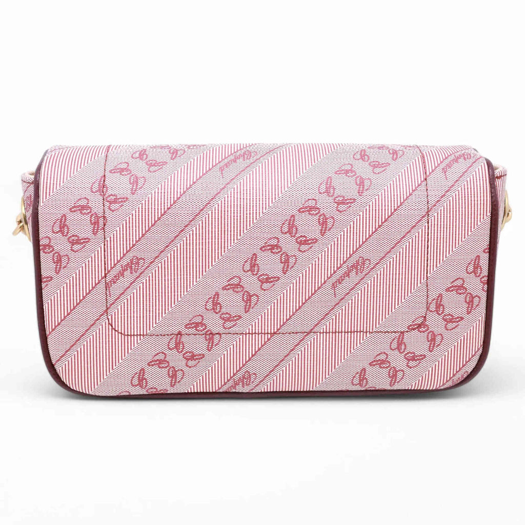 Chopard Women's Crossbody Bag - Happy Sport Mini Bordeaux Canvas | 95000-1125
