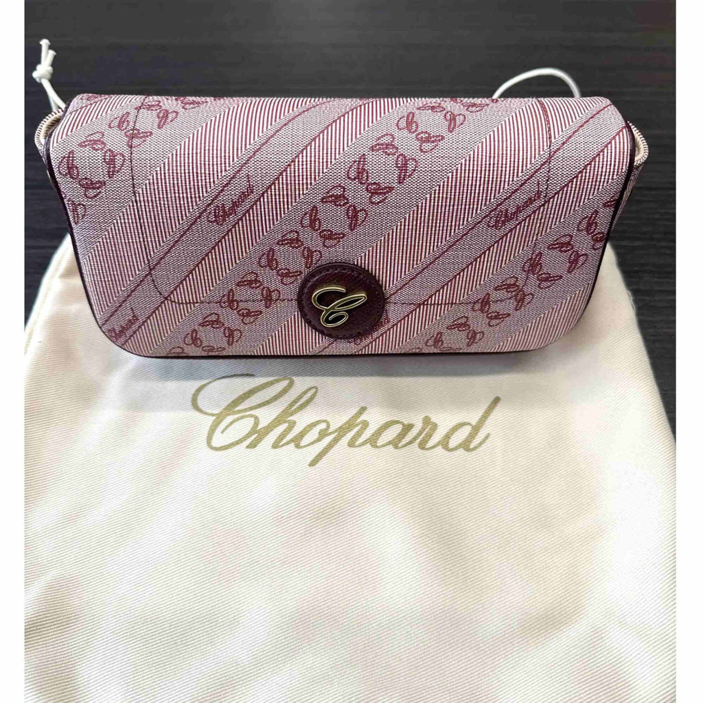 Chopard Women's Crossbody Bag - Happy Sport Mini Bordeaux Canvas | 95000-1125