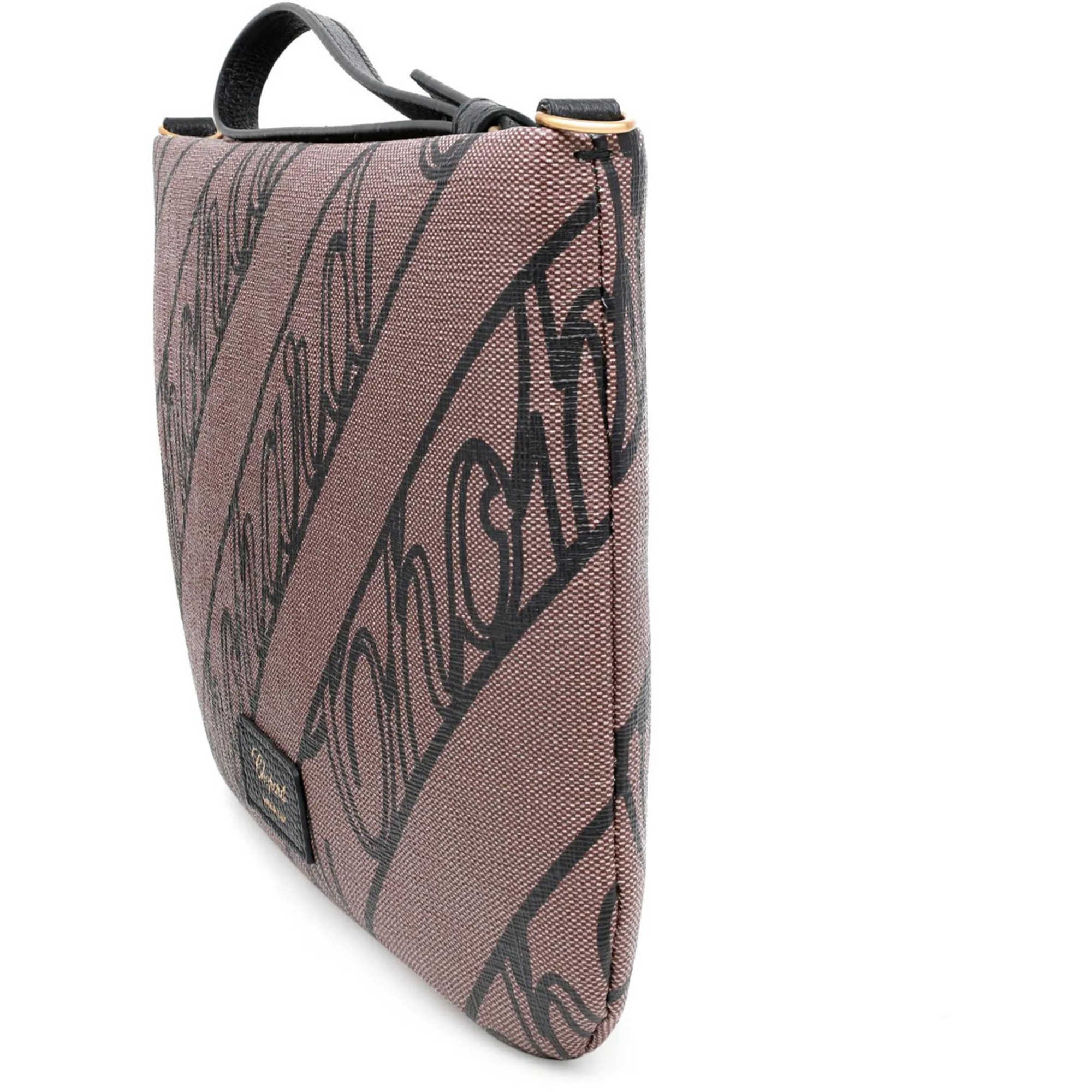 Chopard Women's Mini Pouch - Chopardissimo Brown Canvas | 95000-1214