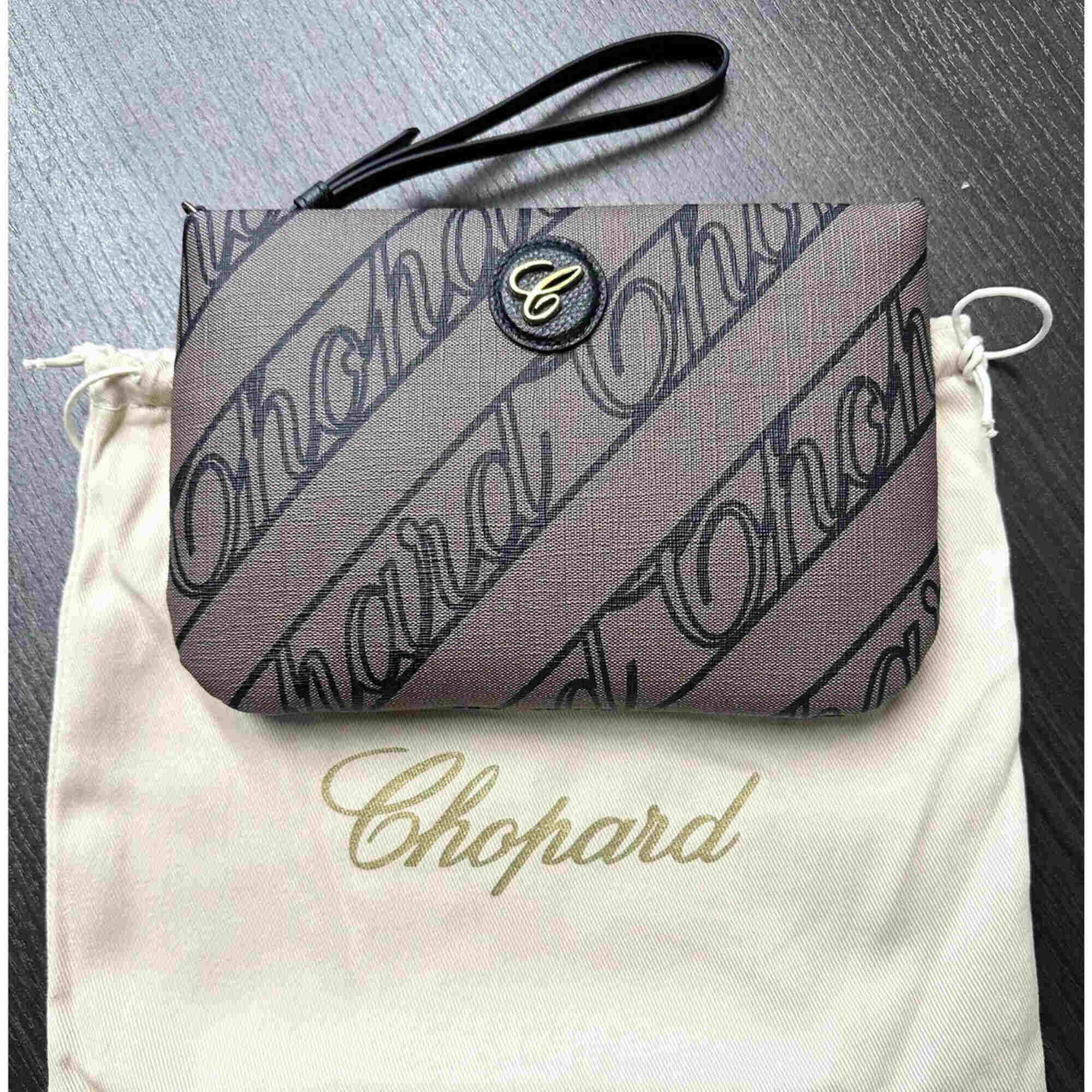 Chopard Women's Mini Pouch - Chopardissimo Brown Canvas | 95000-1214