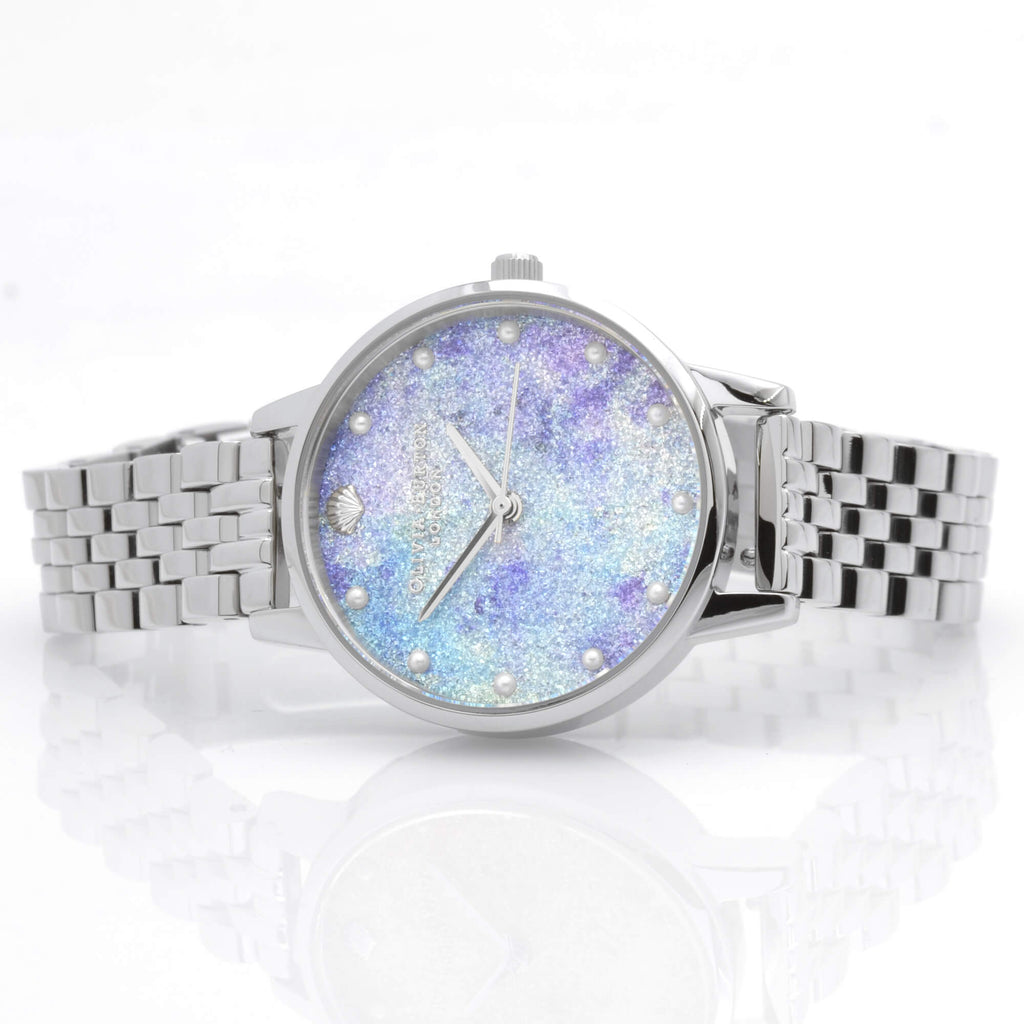 Olivia Burton Women's Watch - Under The Sea Lilac and Aqua Dial Bracelet | OB16US43