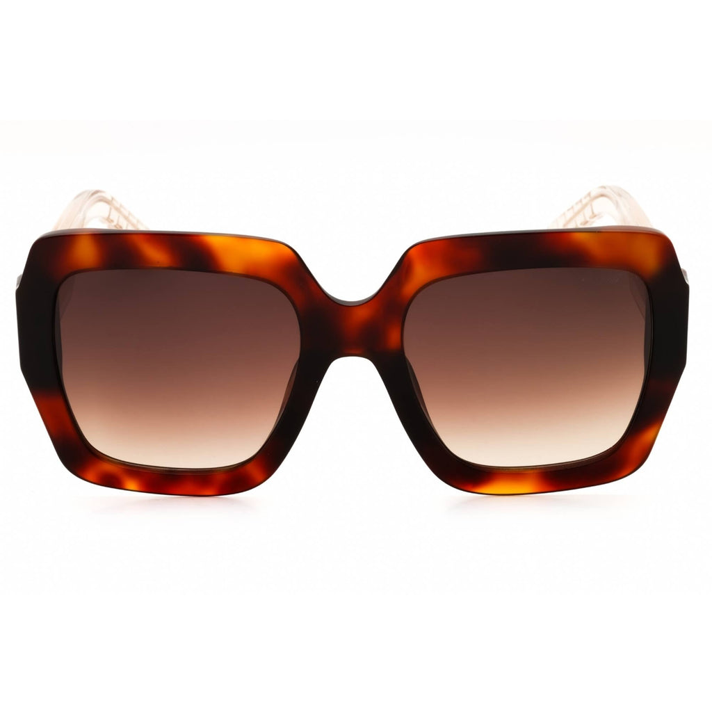 Chopard Women's Sunglasses - Shiny Havana Acetate Full Rim Oversized | SCH363M 0909