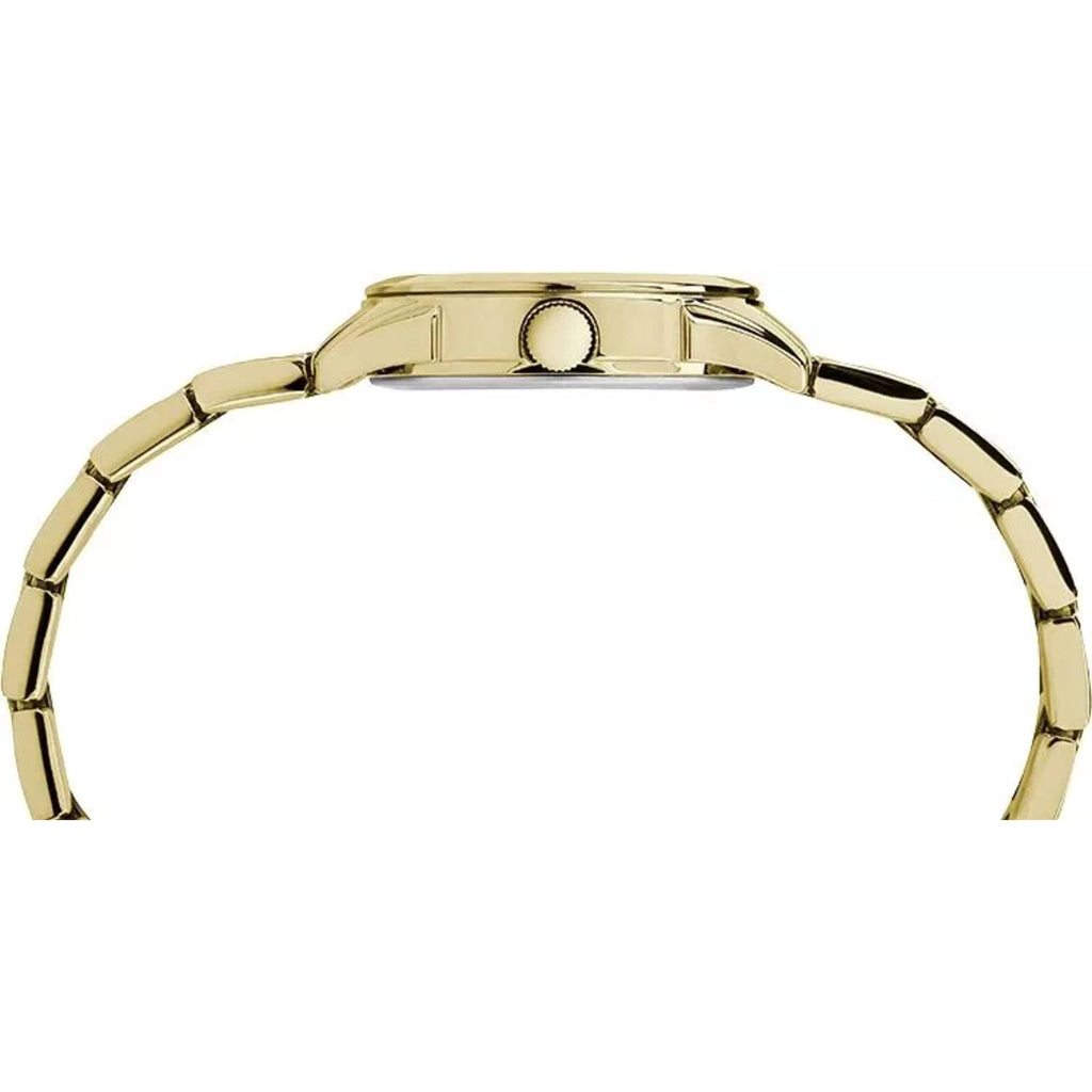Timex Women's Watch Torrington Silver Tone Dial Yellow Gold Bracelet TW2R914009J