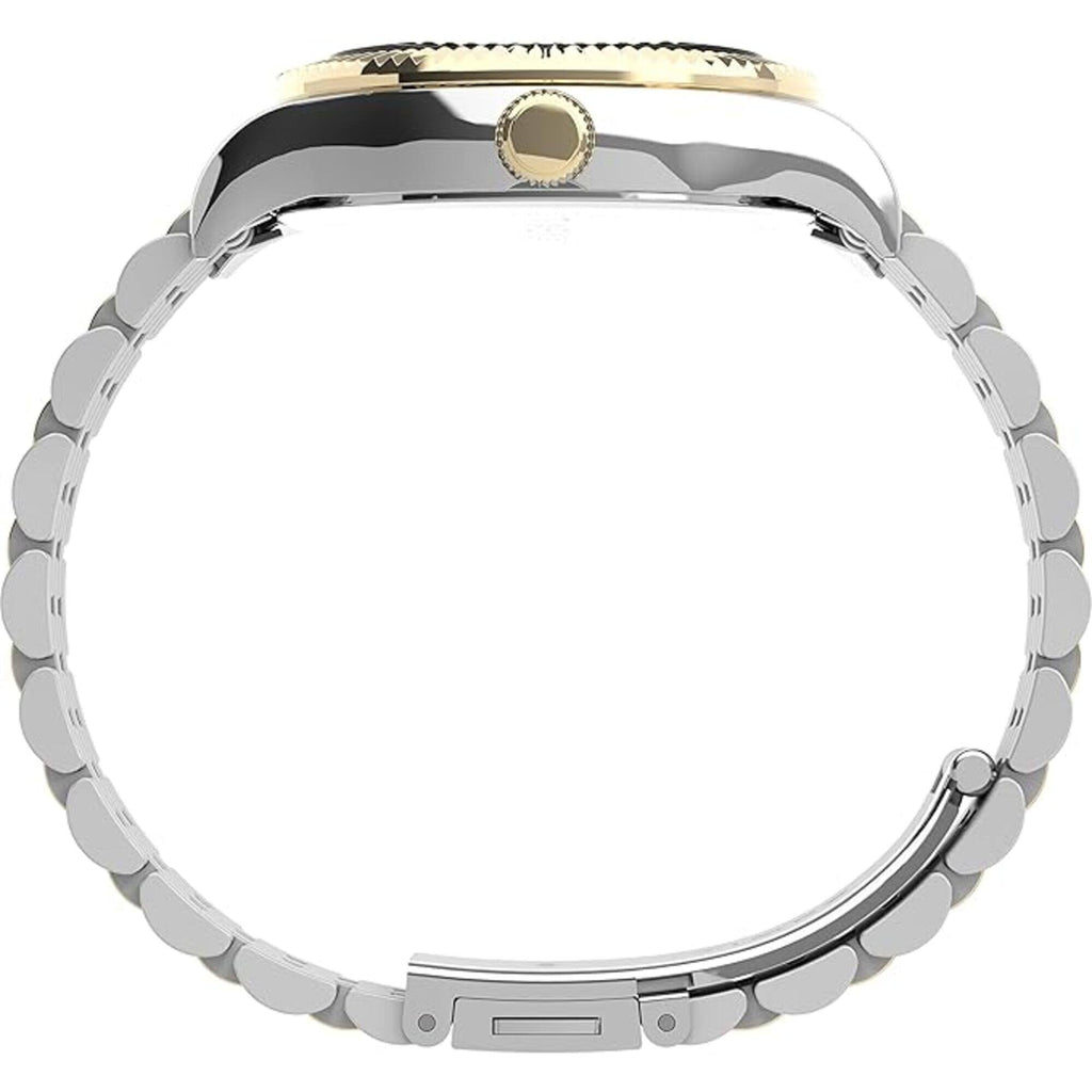 Timex Women's Watch - Waterbury Legacy Blue Dial Two Tone Steel Bracelet | TW2V45800VQ