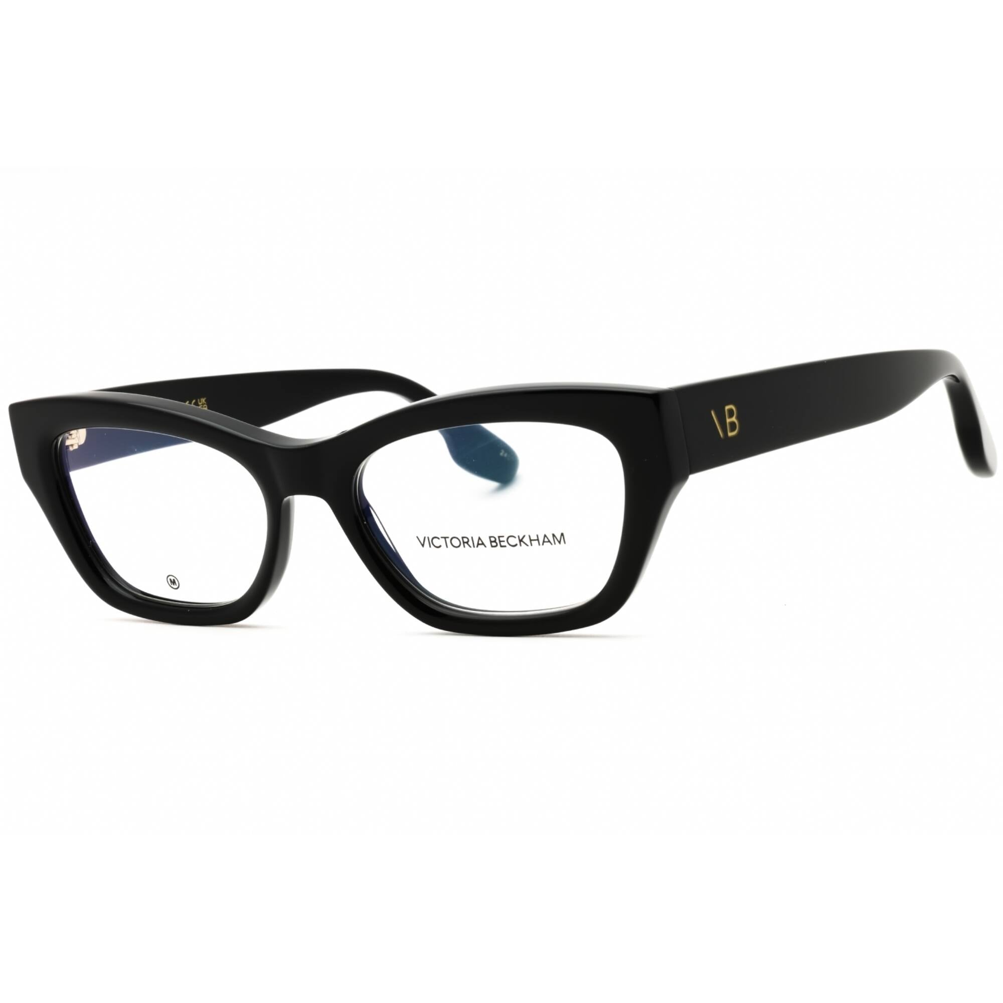 Victoria Beckham Women's Eyeglasses - Black Acetate Cat Eye Shape Frame | VB2675 001