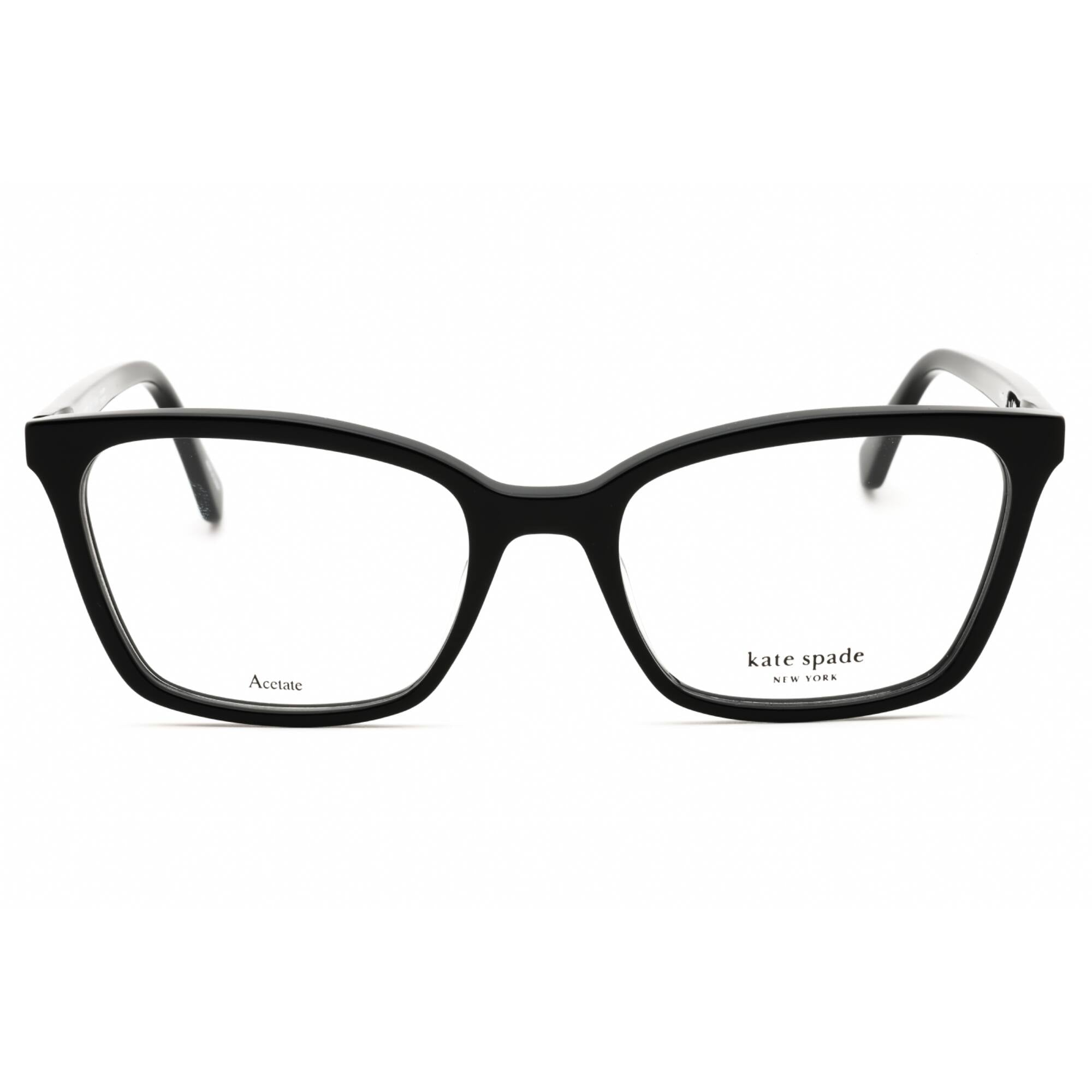 Kate Spade Women's Eyeglasses - Black Plastic Cat Eye Full Rim Frame | WANDA 0807 00