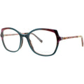 Coco Song Women's Eyeglasses - Green/Red Plastic Butterfly | LONG NIGHT CV249.04-09