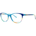 Coco Song Women's Eyeglasses - Blue/Turquoise Full Rim Frame | SHERRY RED CV254.03-09