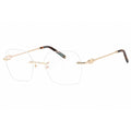 Charriol Women's Eyeglasses - Shiny Gold/Tortoise Metal Geometric Frame | PC71069 C01