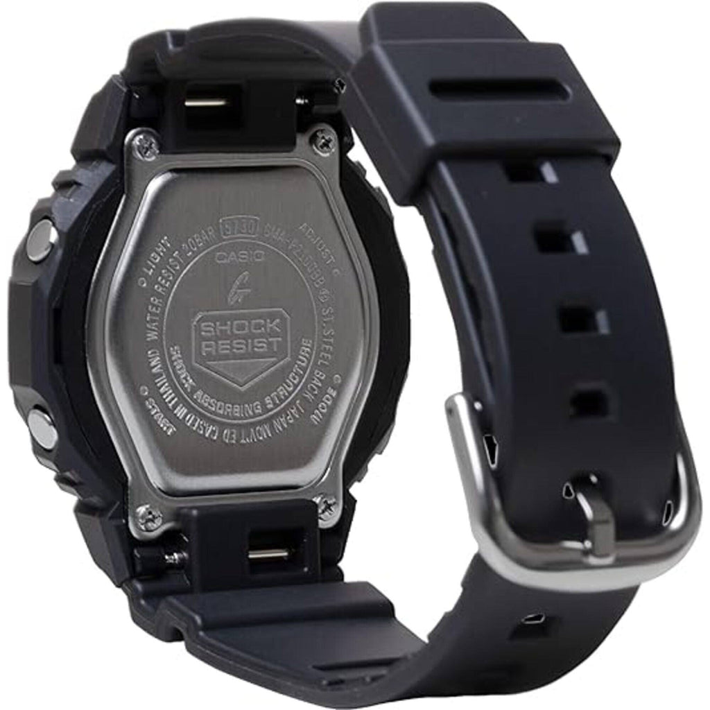 Casio Women's Dive Watch - G-Shock Quartz Ana-Digi Black Resin Strap | GMAP2100BB-1A