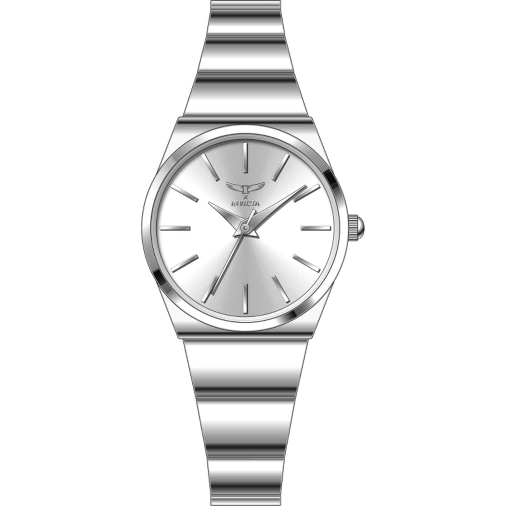 Invicta Women's Watch - Celestial Quartz White Dial Silver Tone Alloy Bracelet | 69051