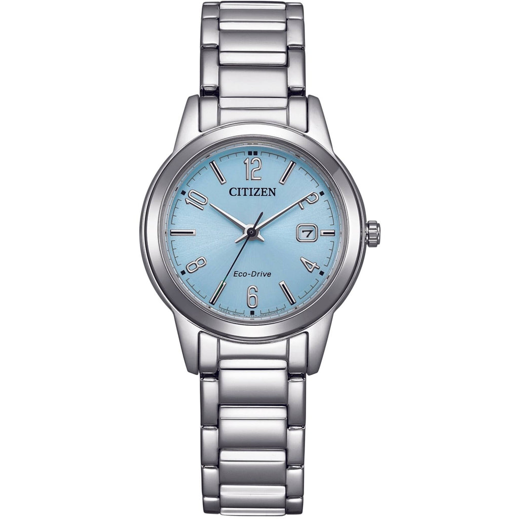 Citizen Women's Watch - Eco-Drive Blue Dial Stainless Steel Bracelet | FE1241-71L