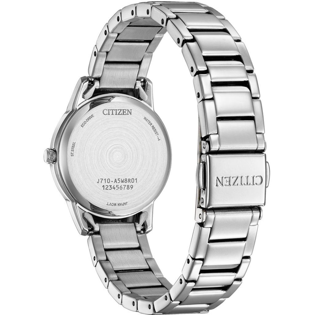 Citizen Women's Watch - Eco-Drive Blue Dial Stainless Steel Bracelet | FE1241-71L