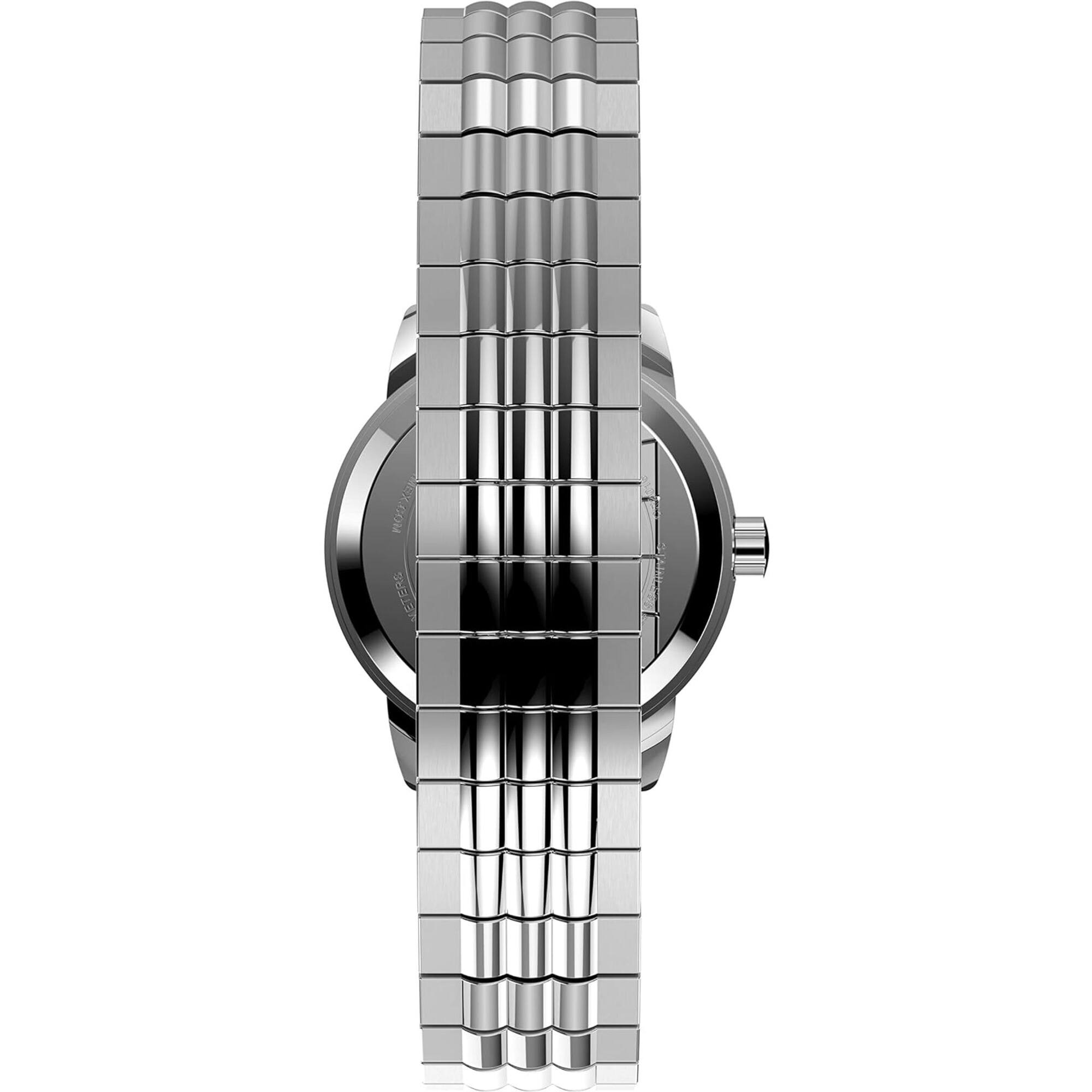 Timex Women's Watch - Easy Reader Black Dial Stainless Steel Bracelet | TW2V467009J
