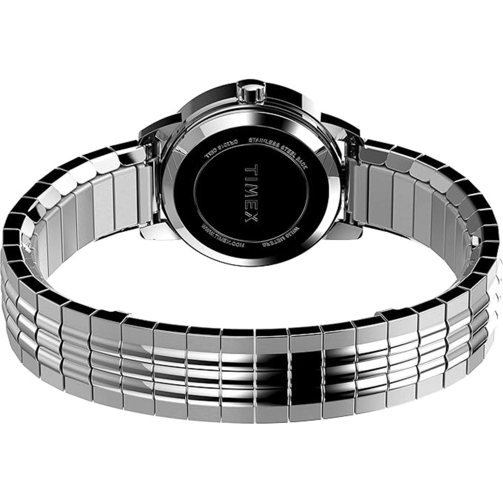 Timex Women's Watch - Easy Reader Black Dial Stainless Steel Bracelet | TW2V467009J