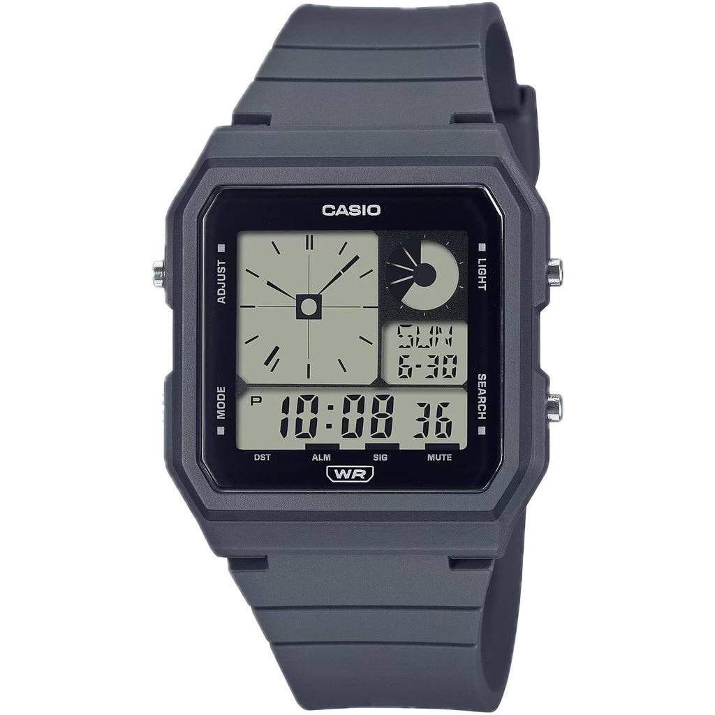 Casio Women's Watch - Alarm Grey Case Digital Sport Resin Strap | LF-20W-8A2CF