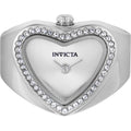 Invicta Women's Ring Watch - Angel Mini Silver Tone Dial Crystal Steel | 49572