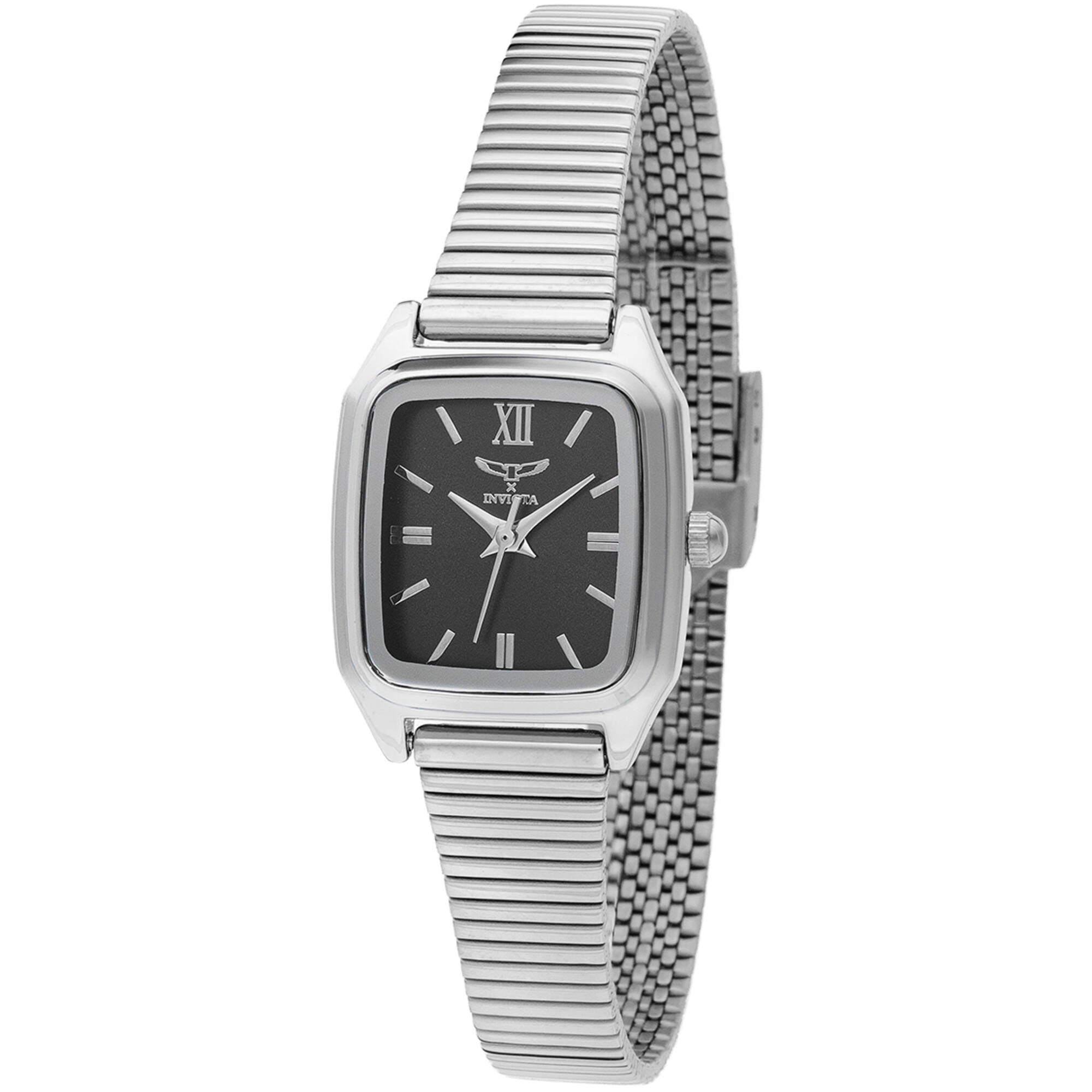Invicta Women's Watch - Celestial Black Dial Silver Stainless Steel Bracelet | 69093