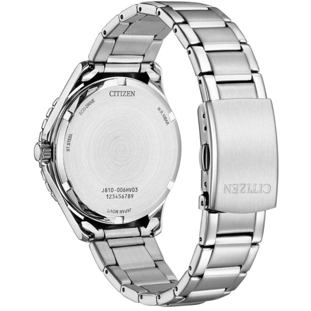 Citizen Women's Watch - Eco-Drive Light Pink Dial Silver Steel Bracelet | FE6170-88X