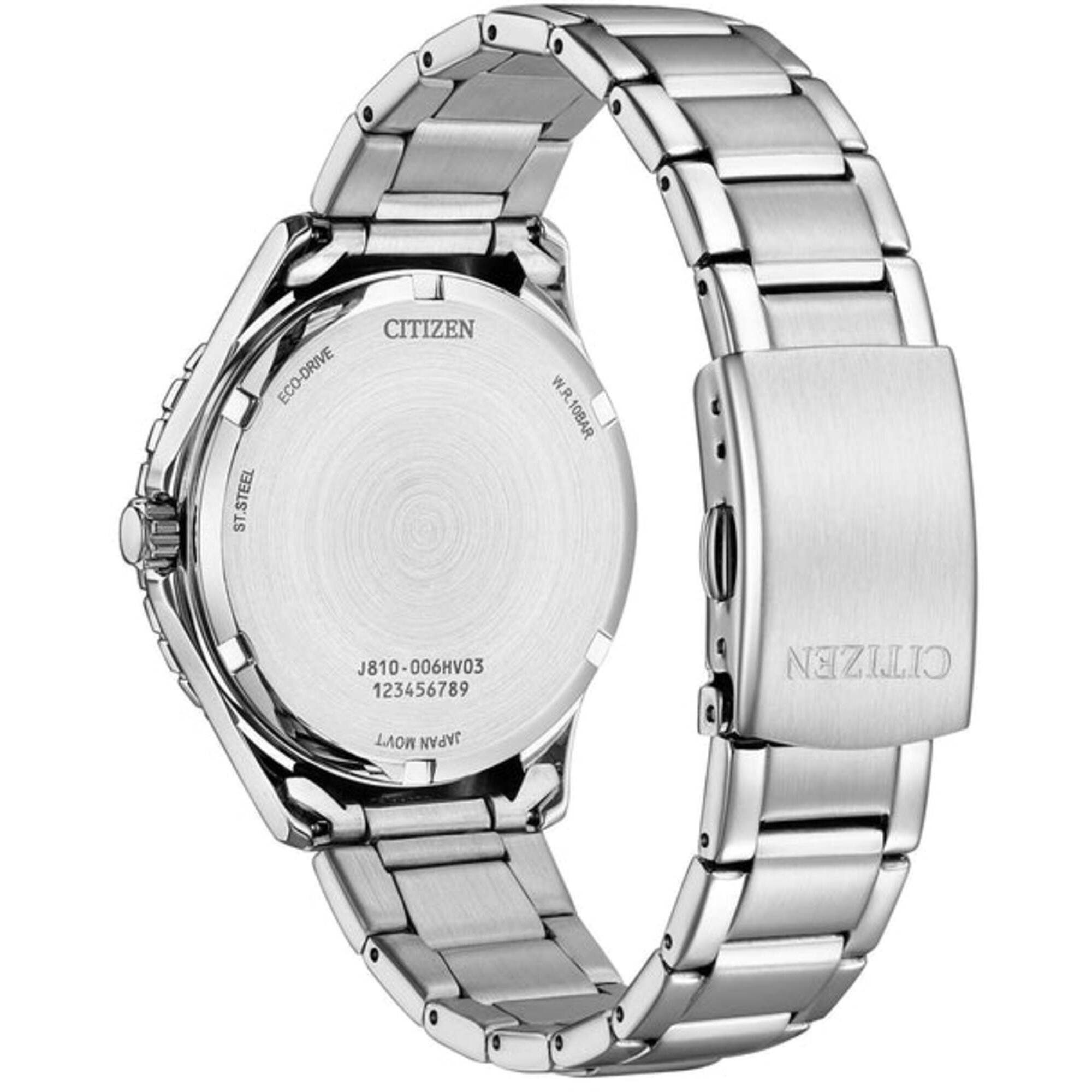 Citizen Women's Watch - Eco-Drive Light Pink Dial Silver Steel Bracelet | FE6170-88X