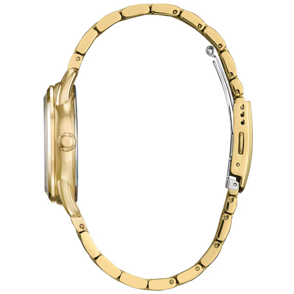 Citizen Women's Watch - Disney Mickey Mouse Eco-Drive Yellow Gold Steel | FE7093-57W