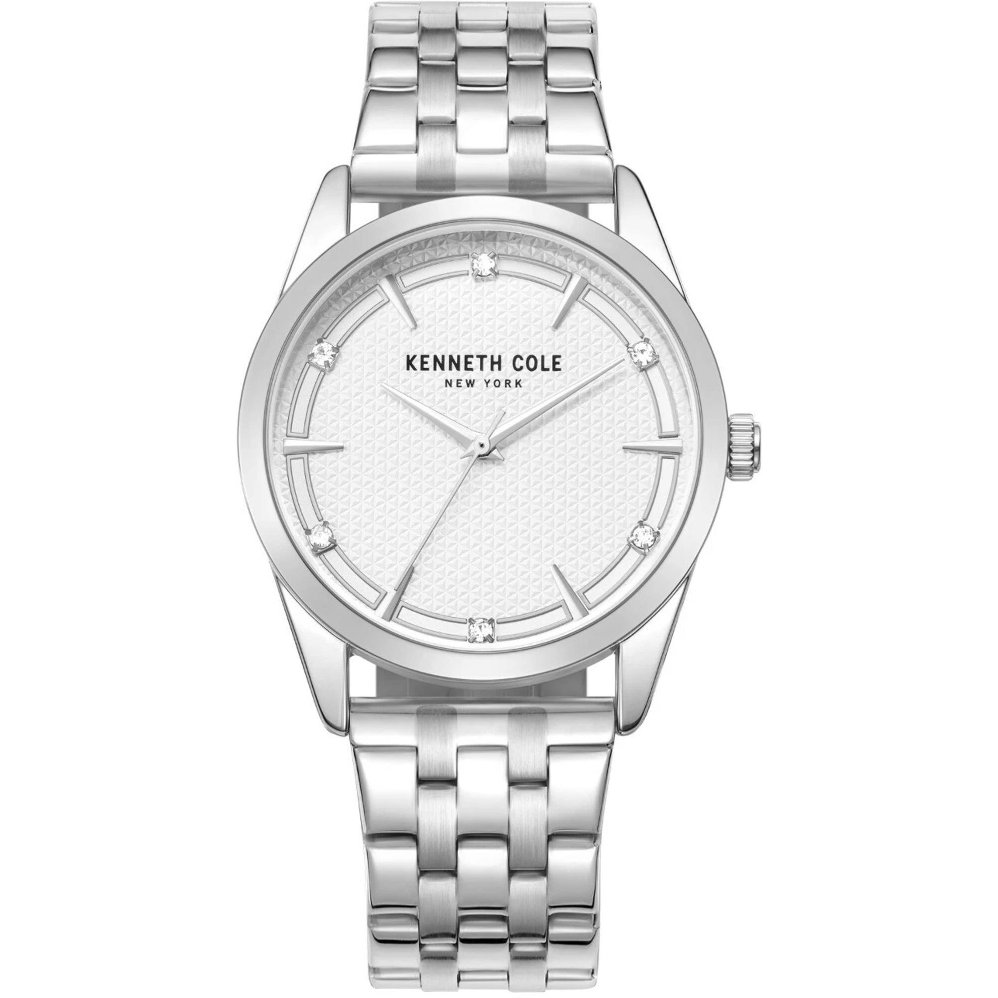 Kenneth Cole Women's Watch - Silver Tone Dial Stainless Steel Bracelet | KCWLG2272004
