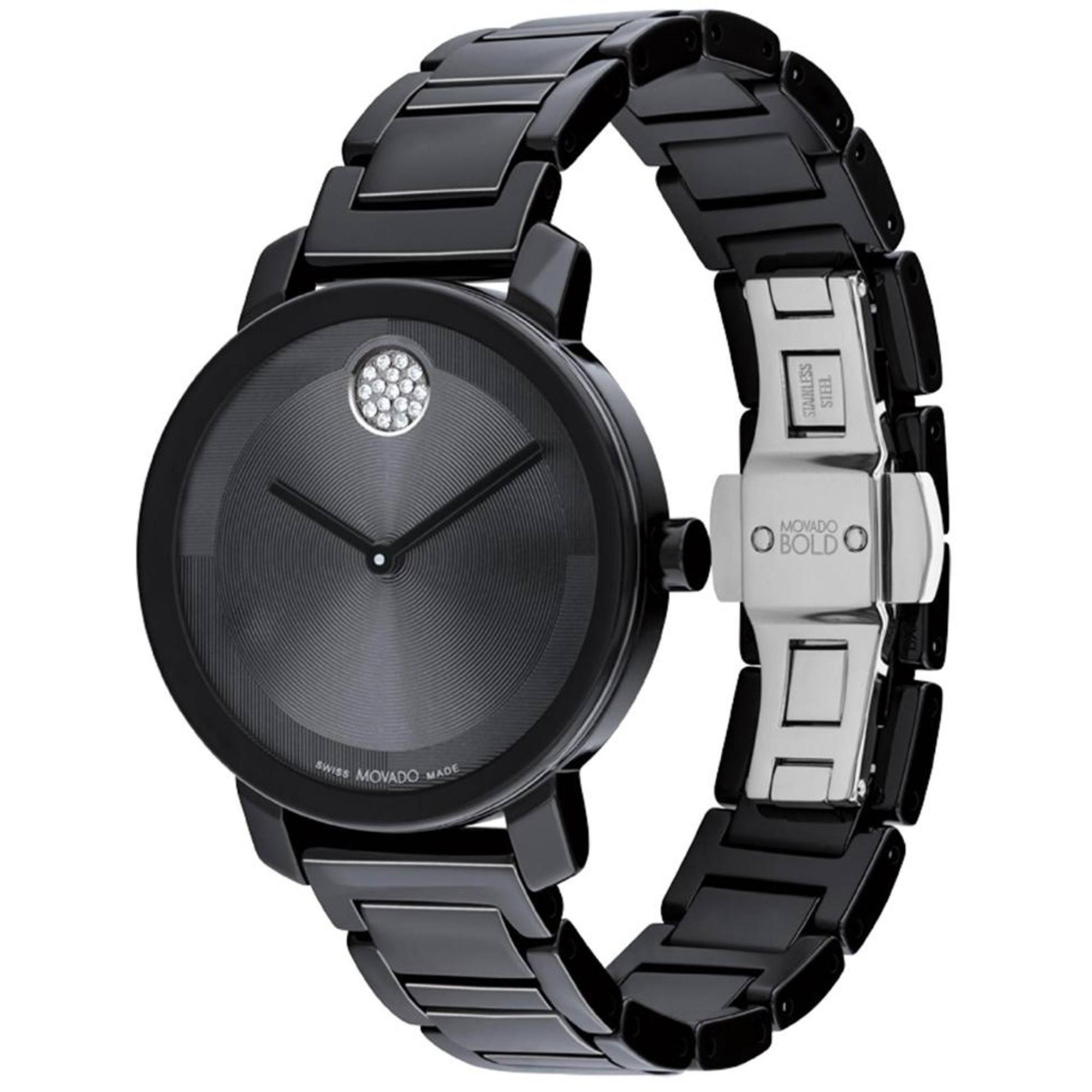 Movado Women's Watch - Bold Evolution 2.0 Quartz Black Dial Bracelet | 3601235