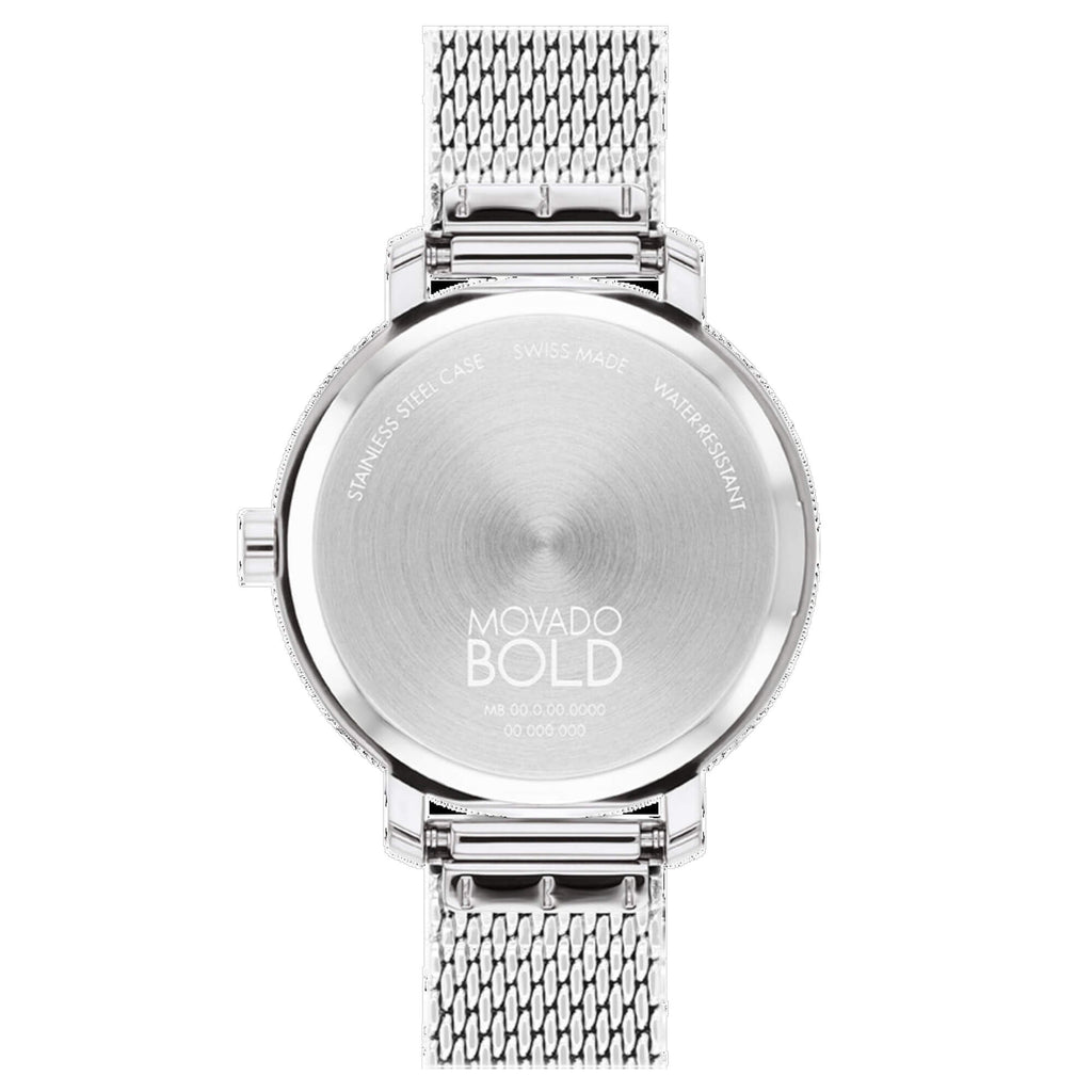 Movado Women's Watch - Bold Evolution 2.0 Silver Tone Dial Mesh Bracelet | 3601085