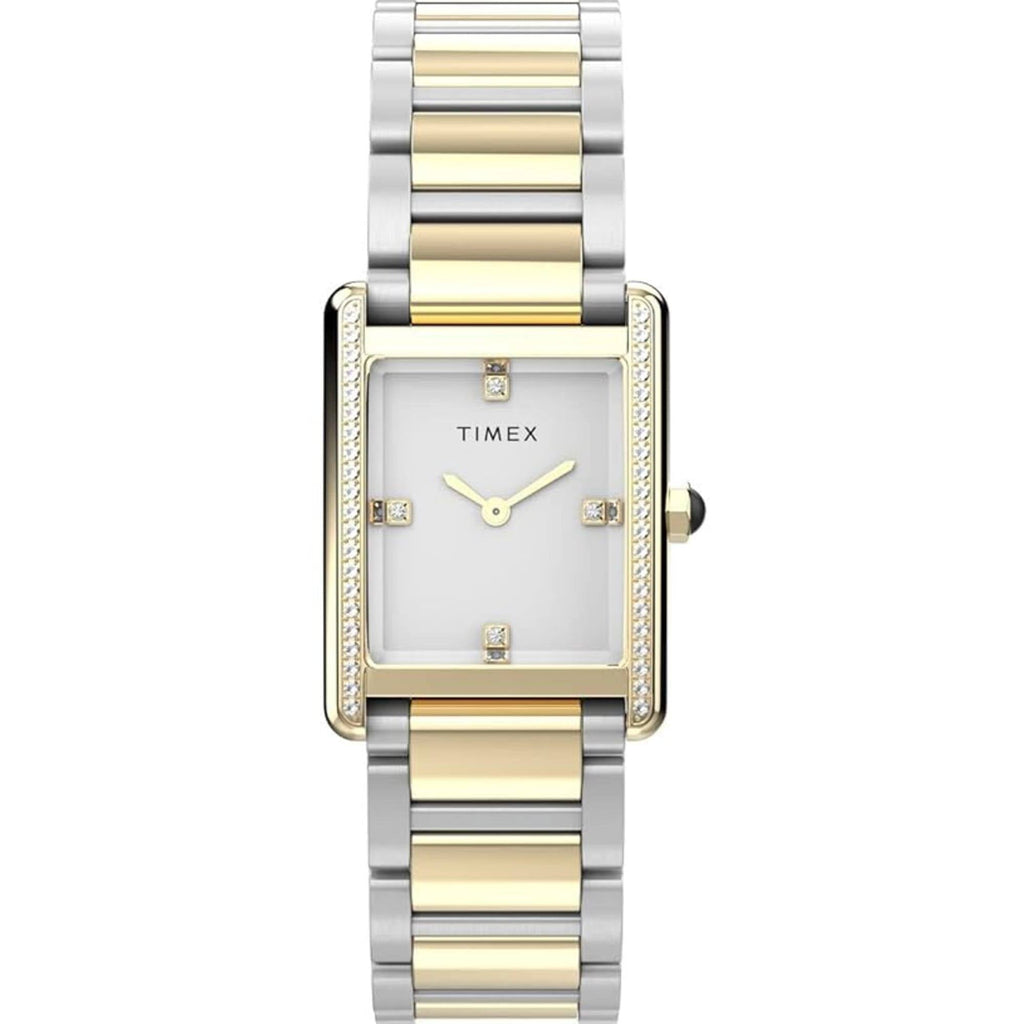 Timex Women's Watch - Hailey Quartz Silver Dial Two Tone Steel Bracelet | TW2V81300VQ