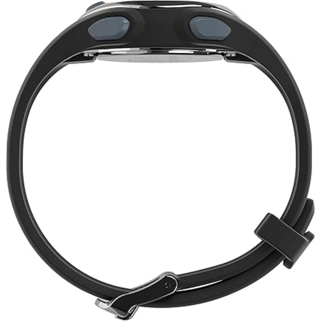 Timex Women's Watch - Ironman Triathlon E30 Grey Digi Dial Black Strap | TW2W173009J