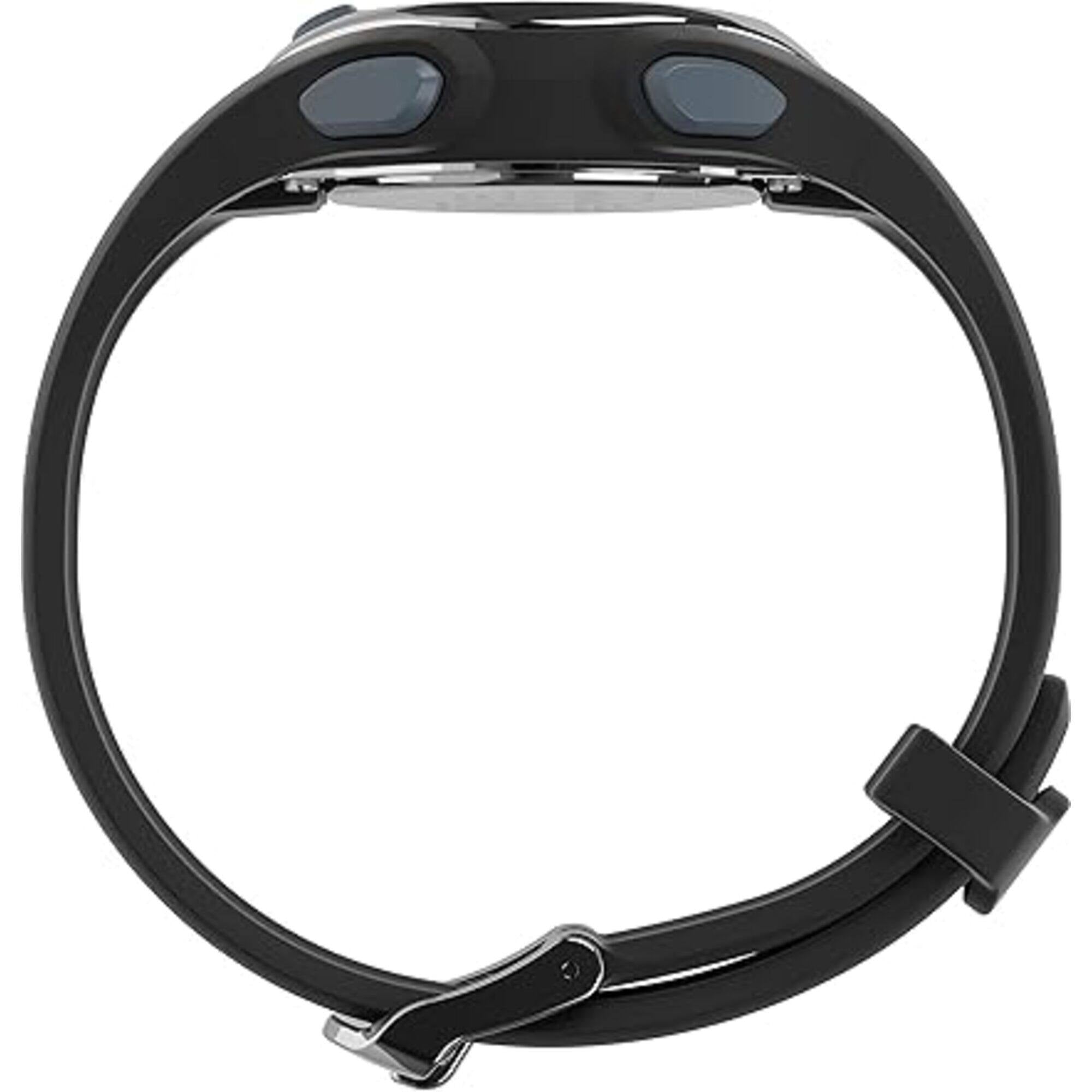 Timex Women's Watch - Ironman Triathlon E30 Grey Digi Dial Black Strap | TW2W173009J