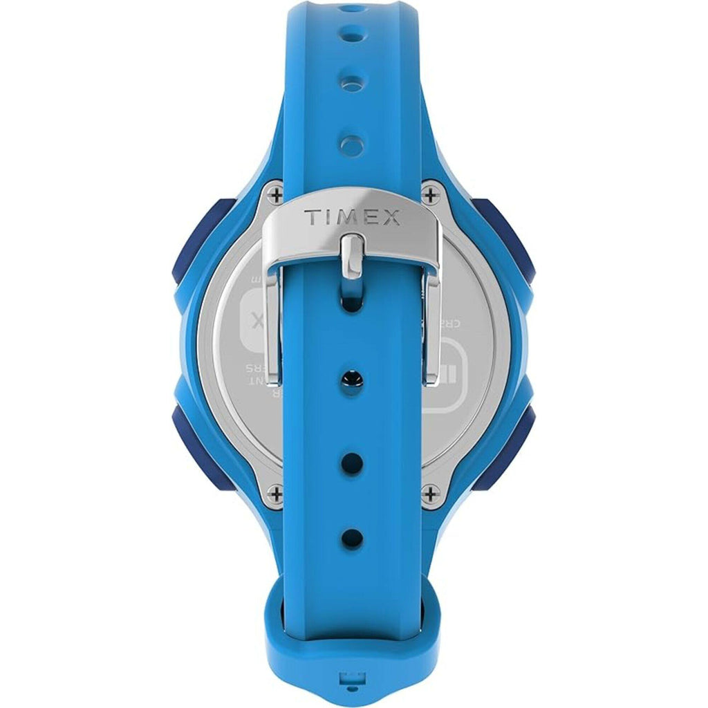 Timex Women's Watch - Ironman 30-Lap Digital Dial Blue Resin Strap | TW5M603009J