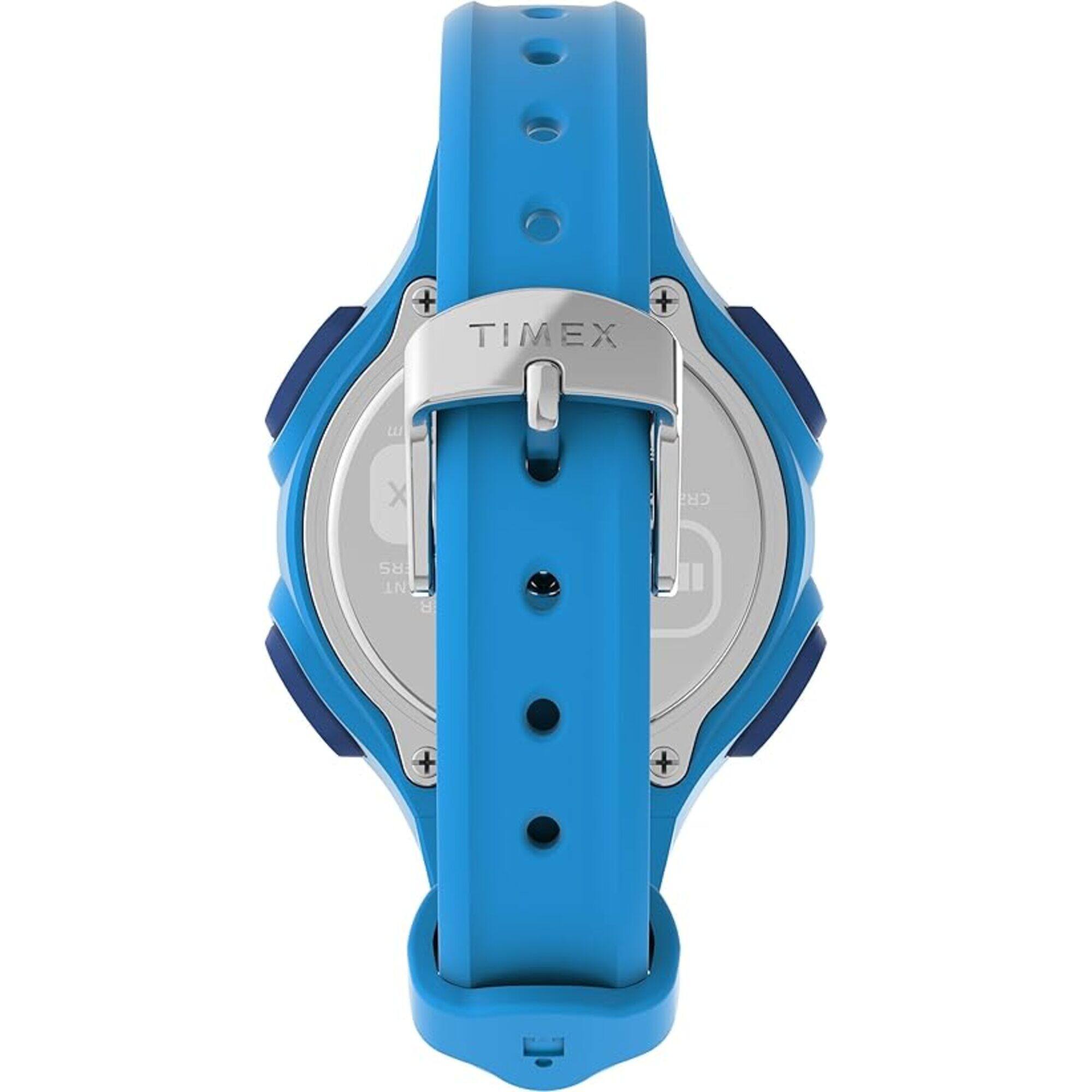 Timex Women's Watch - Ironman 30-Lap Digital Dial Blue Resin Strap | TW5M603009J