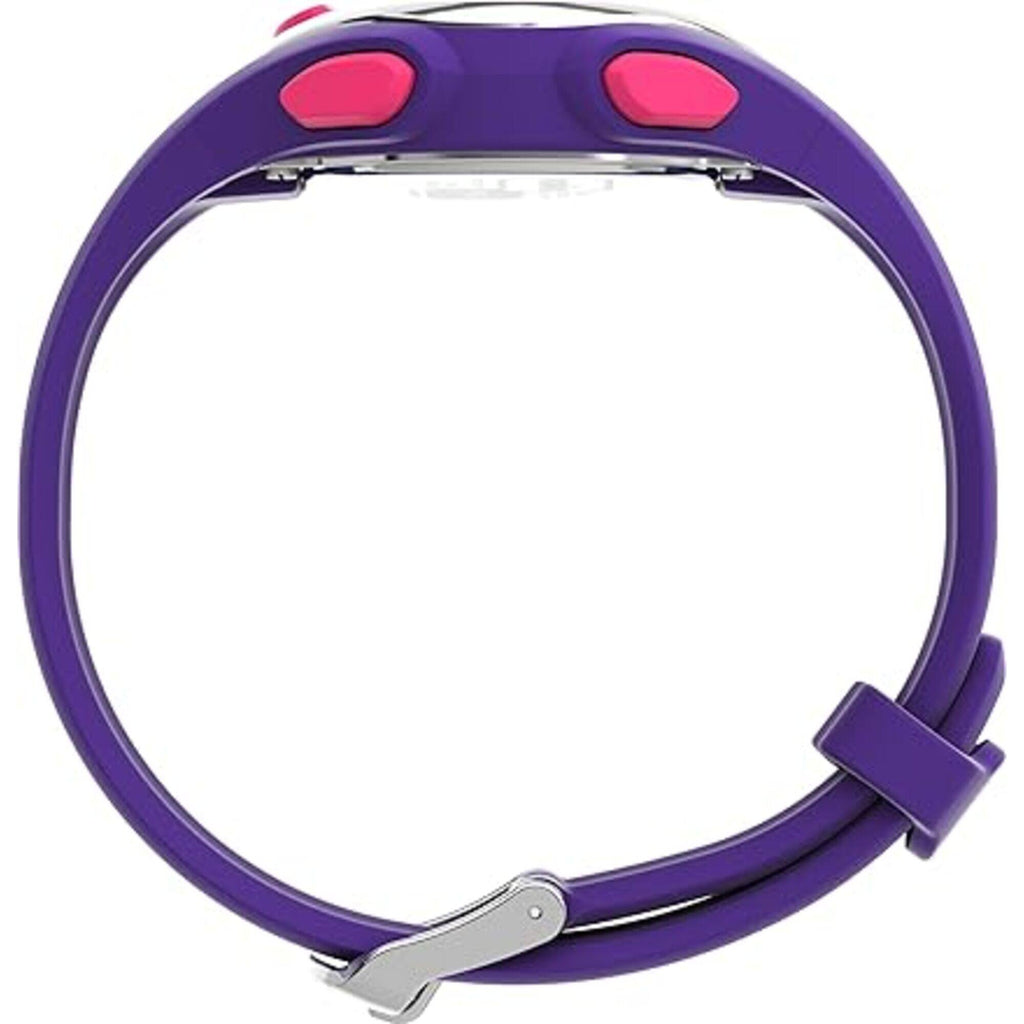 Timex Women's Watch - Ironman 30-Lap Digital Dial Purple Resin Strap | TW5M605009J