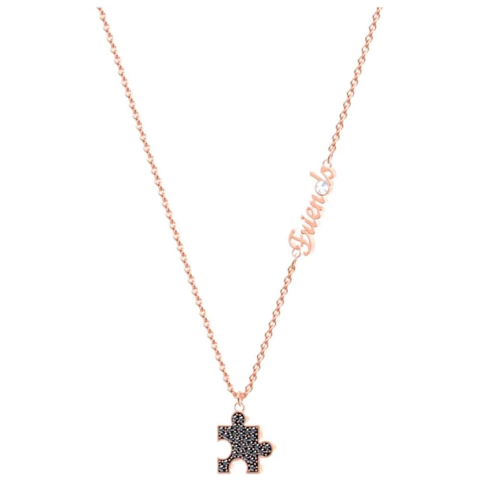 Swarovski Women's Necklace Set - Nicest Friends Forever Puzzle Pendant | 5446660