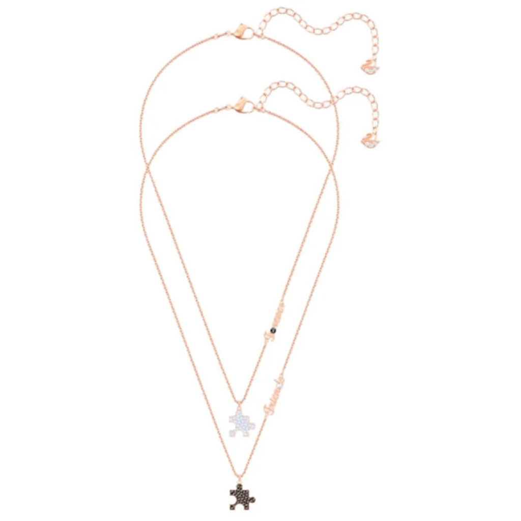 Swarovski Women's Necklace Set - Nicest Friends Forever Puzzle Pendant | 5446660