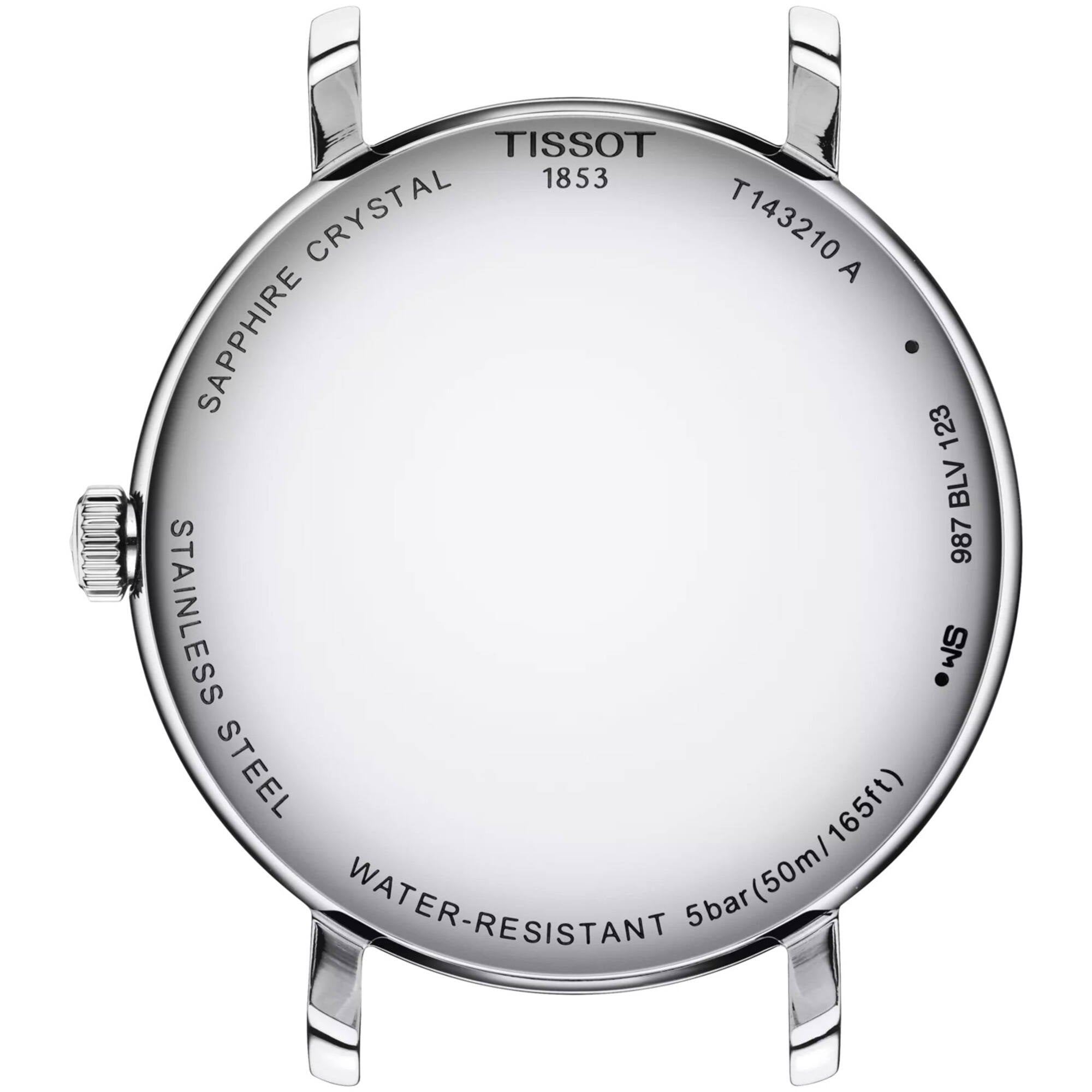 Tissot Women's Watch - Everytime Quartz White Dial Silver Bracelet | T1432101103300