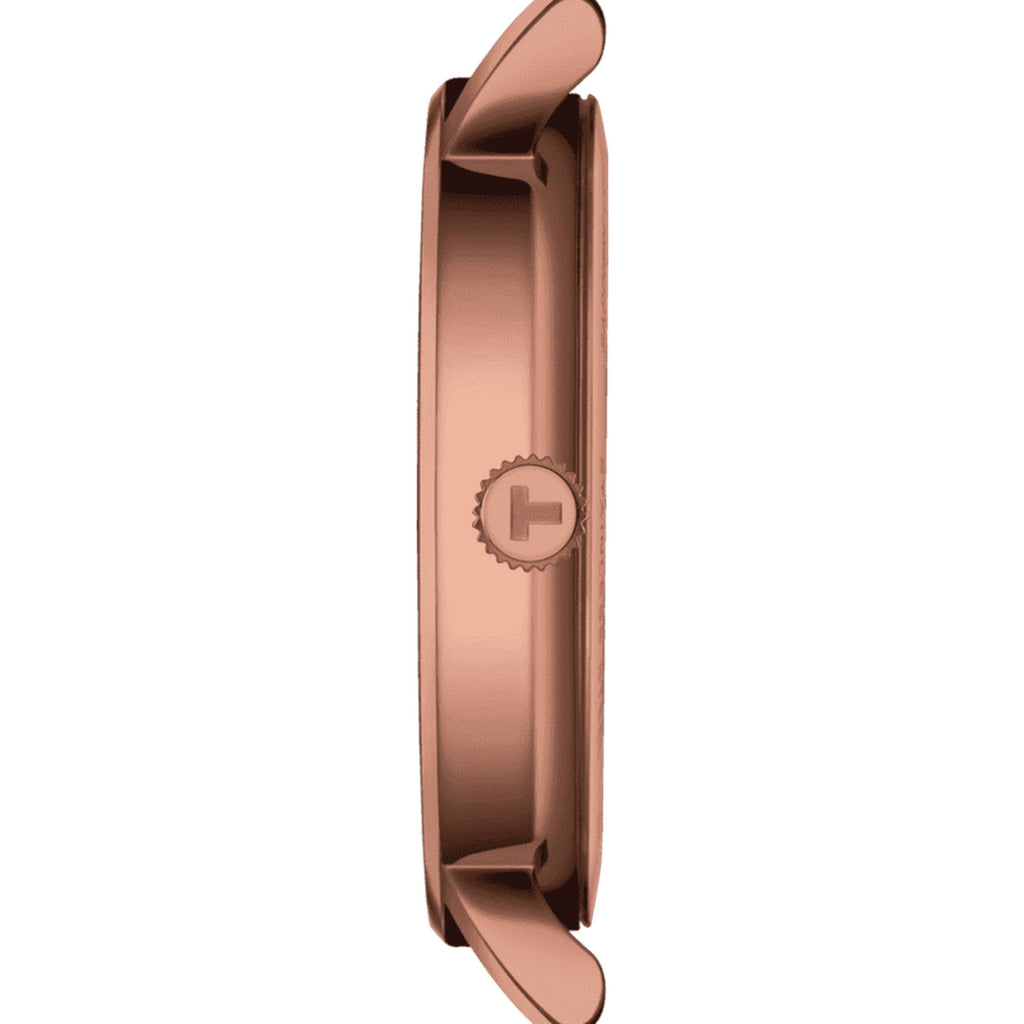 Tissot Women's Watch - Everytime Quartz Pink Dial Rose Gold Bracelet | T1432103333100