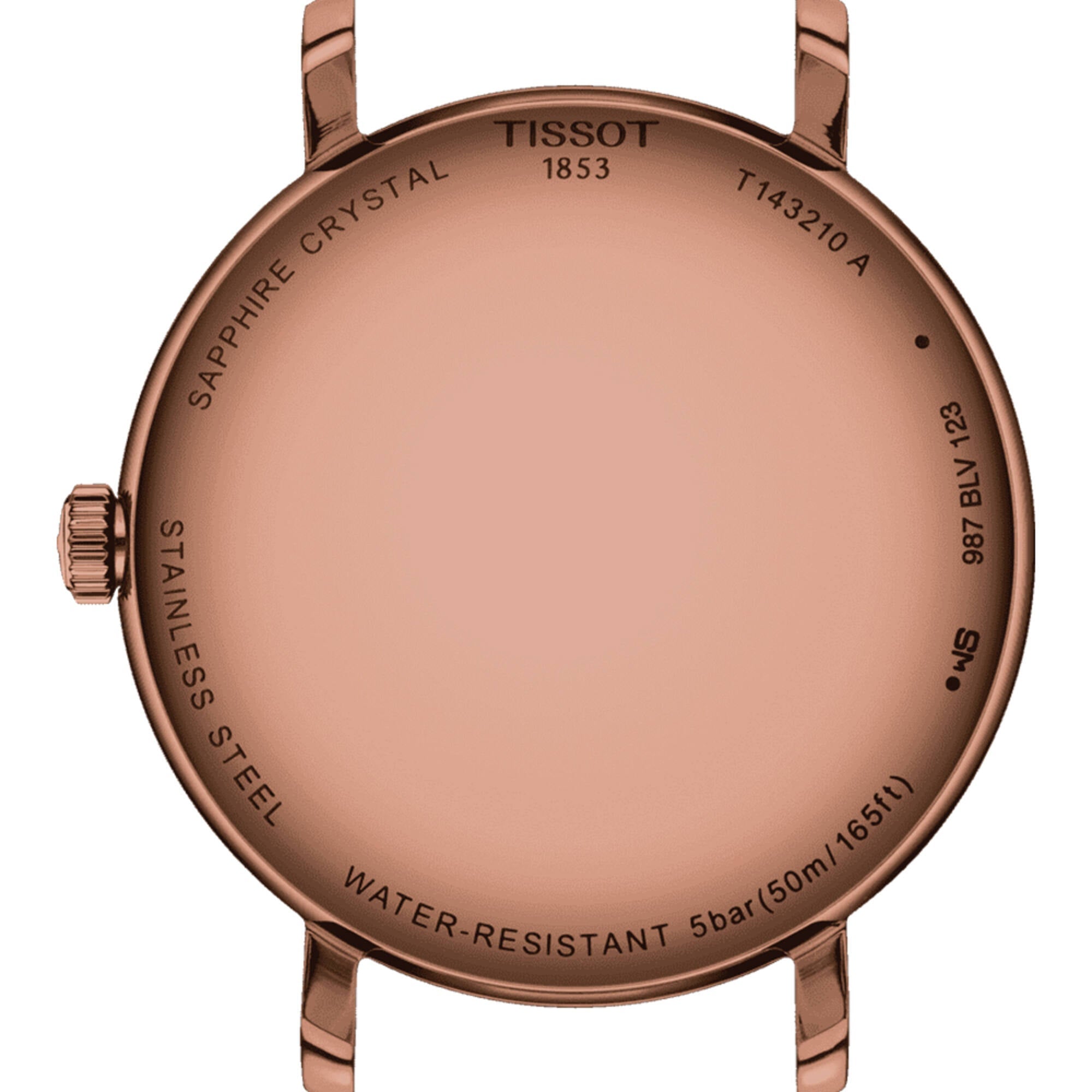 Tissot Women's Watch - Everytime Quartz Pink Dial Rose Gold Bracelet | T1432103333100