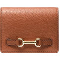 Michael Kors Women's Wallet - Carson Pebbled Leather, Luggage Brown | 35S5G2ZD5L LUG