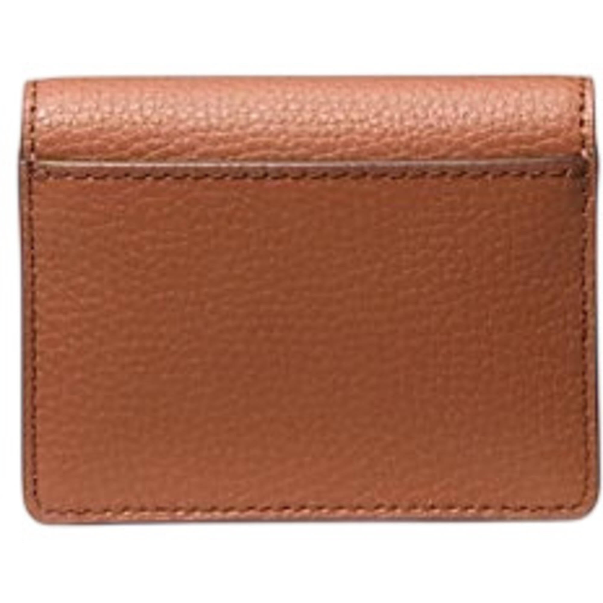Michael Kors Women's Wallet - Carson Pebbled Leather, Luggage Brown | 35S5G2ZD5L LUG