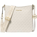 Michael Kors Women's Messenger Bag - Jet Set, Light Cream Multi | 35S5GTVC1B MLT