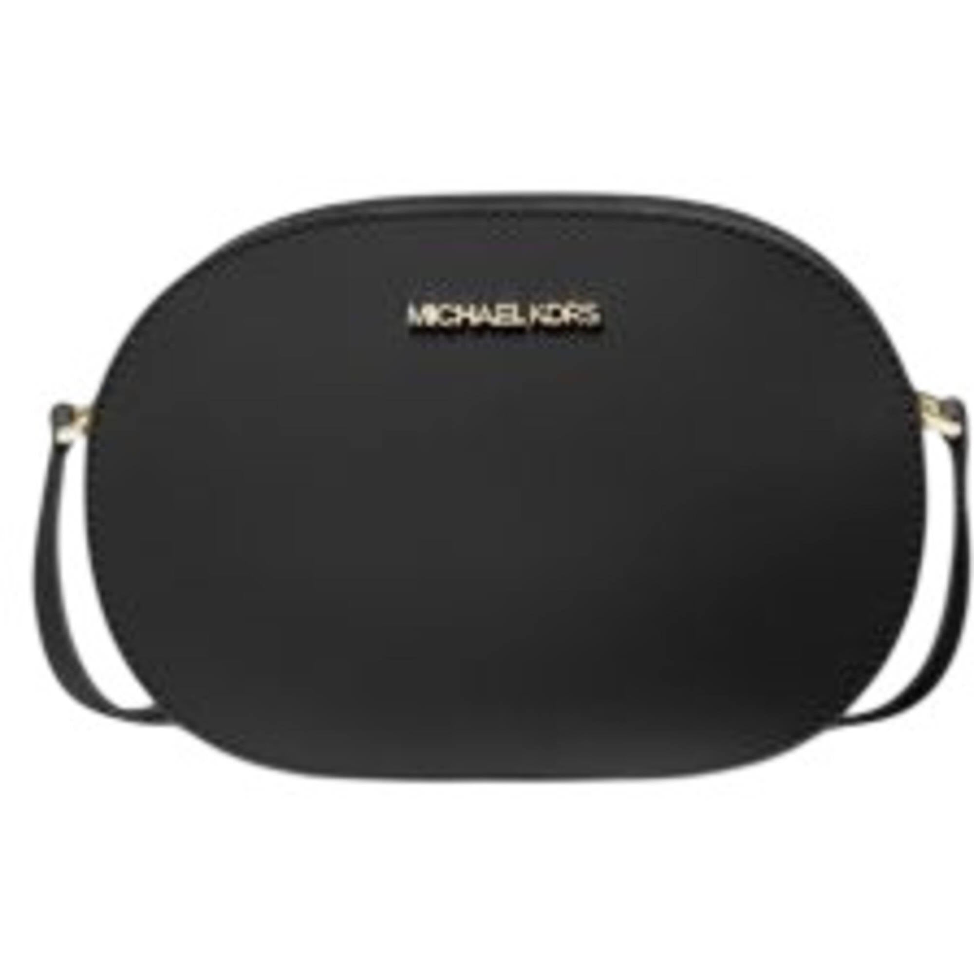 Michael Kors Women's Crossbody Bag - Jet Set Travel Medium, Black | 35T1GTVC6L BLK